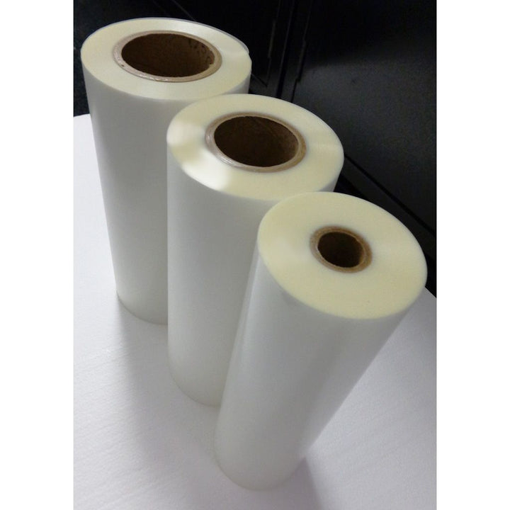 5 Mil Gold-Lam Matte 27" x 200' Low Melt Laminating Film (2.25" Core) - 2 Rolls