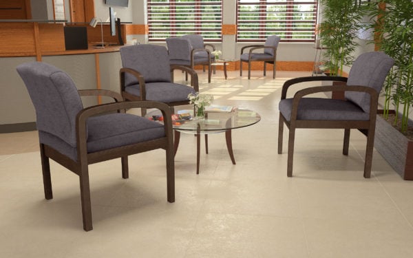 Boss Easy Build Guest Chair in Slate Grey - B9580DW-SG