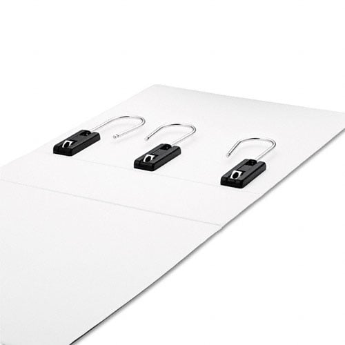Find-It Gapless Loop 4" White 3-Ring View Binder - 1pk