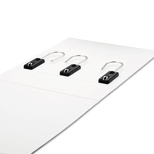 Find-It Gapless Loop 5" White 3-Ring View Binder - 1pk