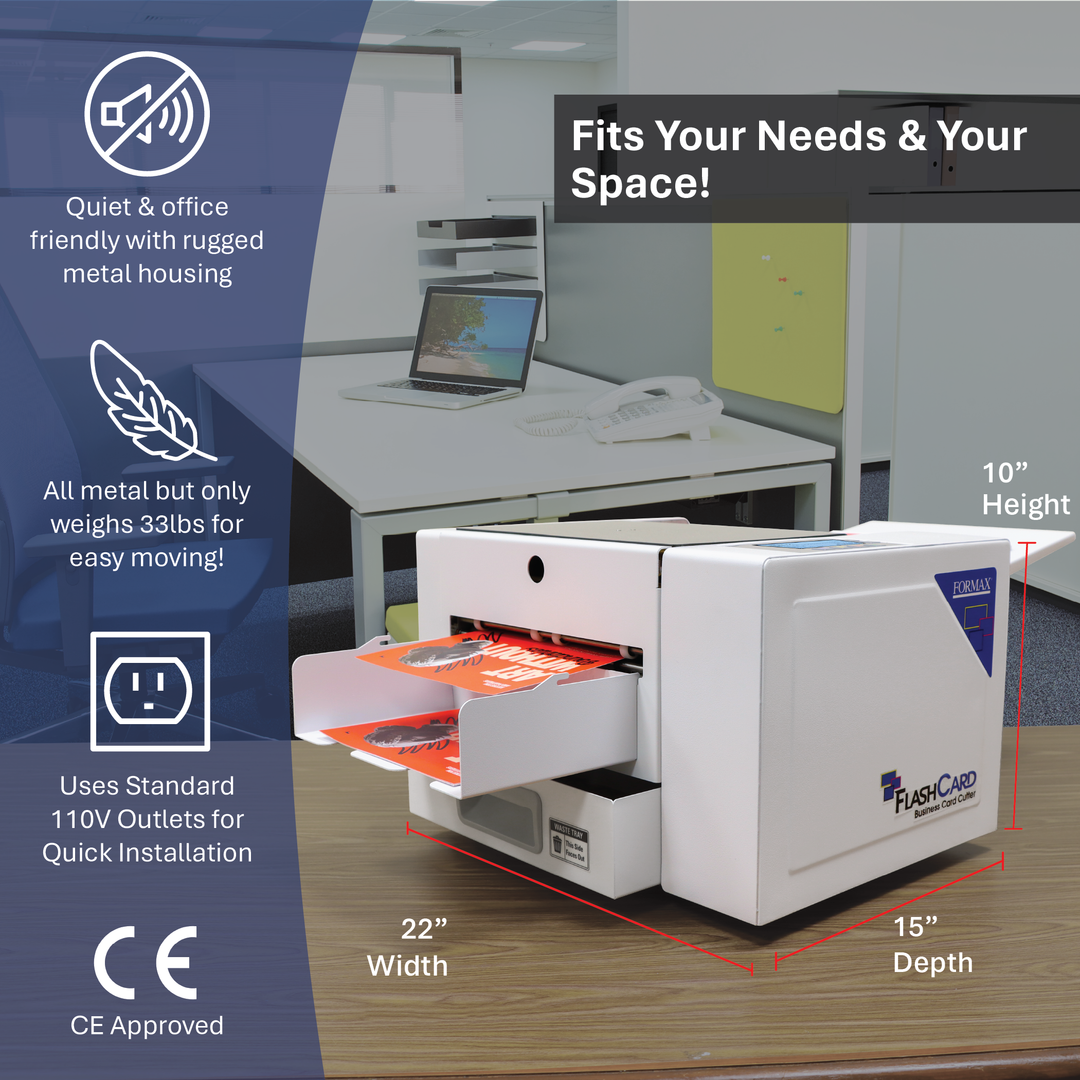 Formax FlashCard Tabletop Business Card Cutter