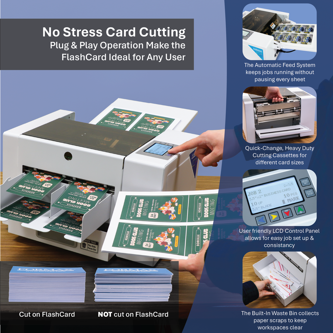 Formax FlashCard Tabletop Business Card Cutter