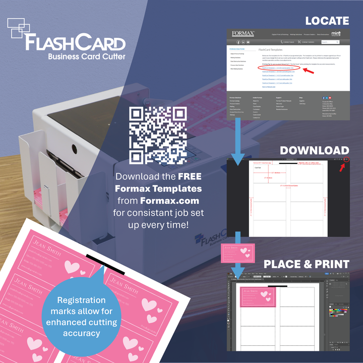 Formax FlashCard Tabletop Business Card Cutter