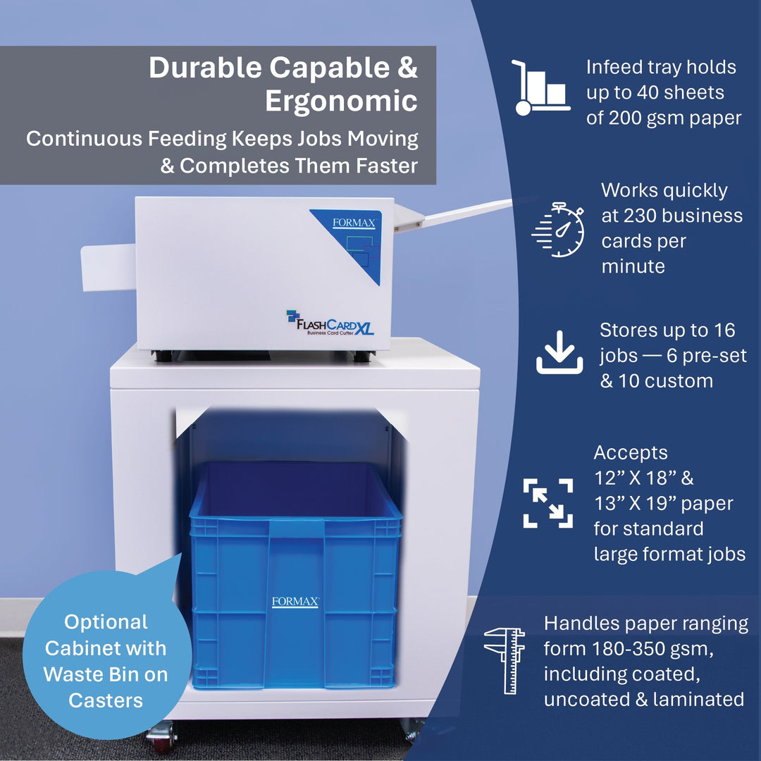Formax FlashCard XL Large Format Card Cutter