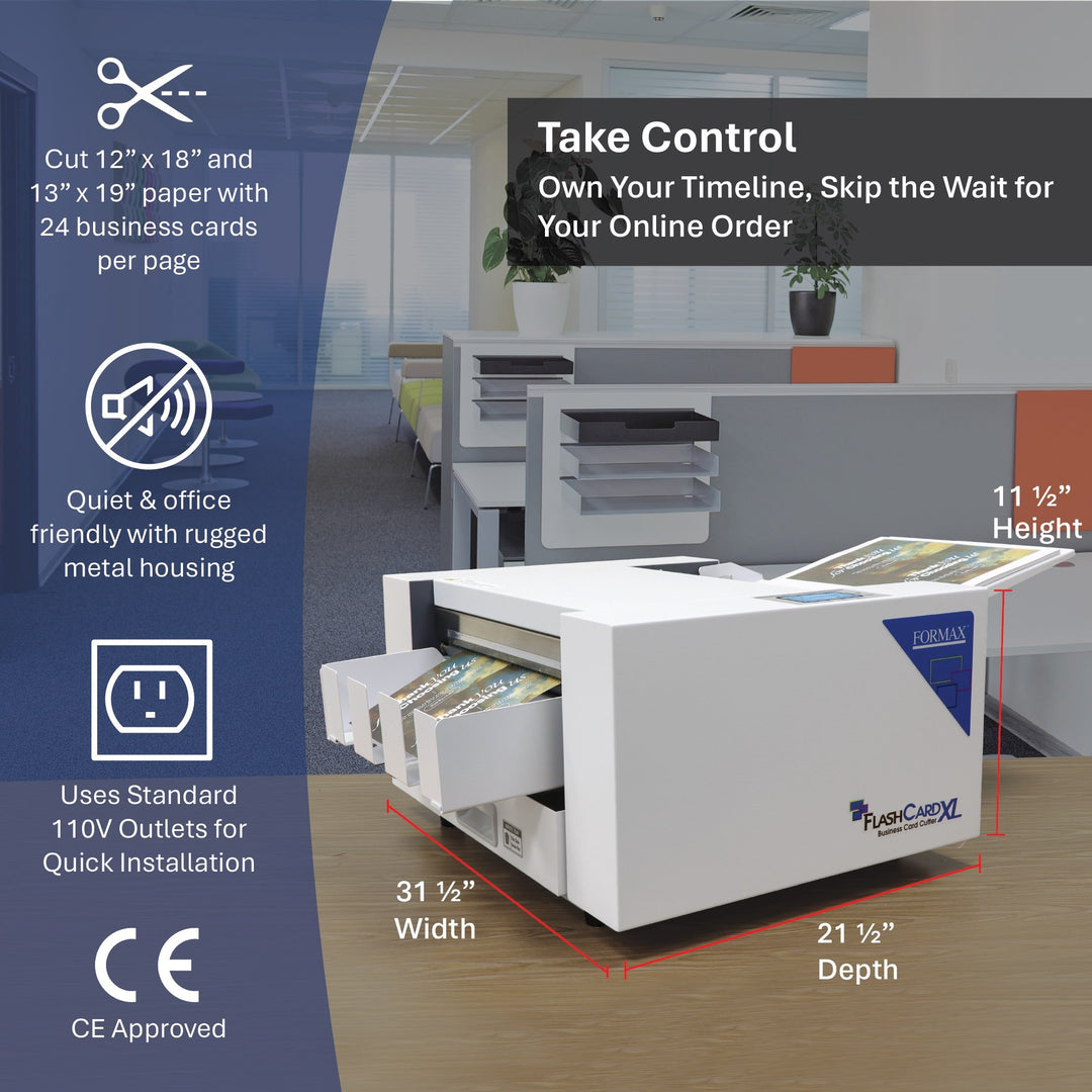 Formax FlashCard XL Large Format Card Cutter