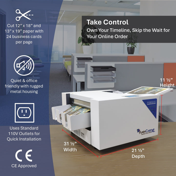 Formax FlashCard XL Large Format Card Cutter