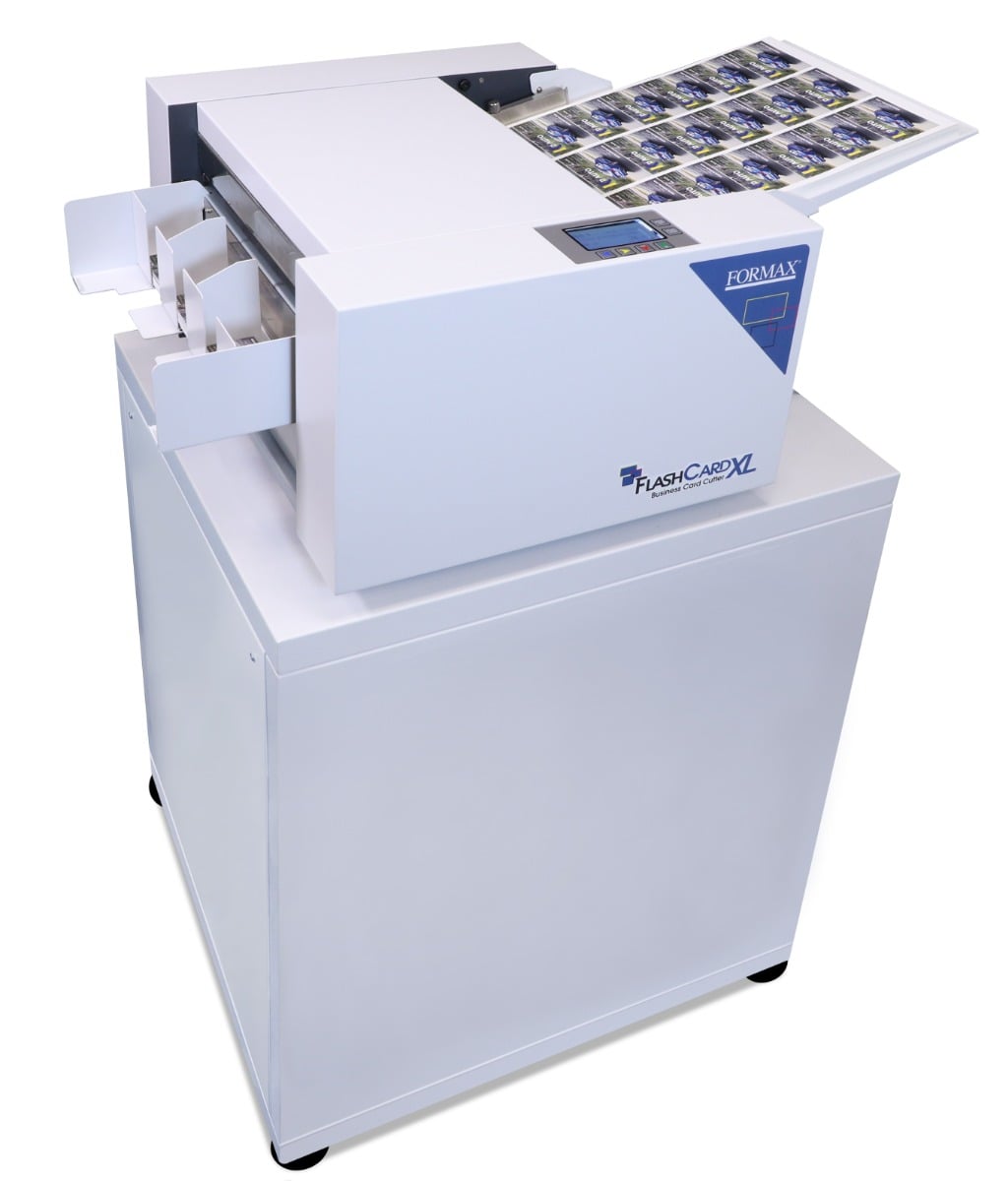 Formax FlashCard XL Large Format Card Cutter and Accessories