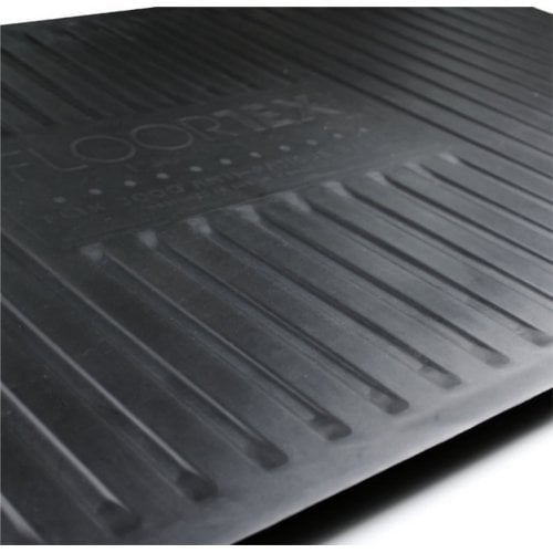 Floortex 20" x 32" AFS-TEX® 2000 Gray Active Anti-Fatigue Mat