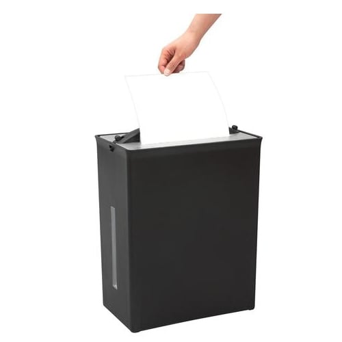 Sentinel FM104B 10-Sheet Level P-4 Micro-Cut Paper Shredder with Handle