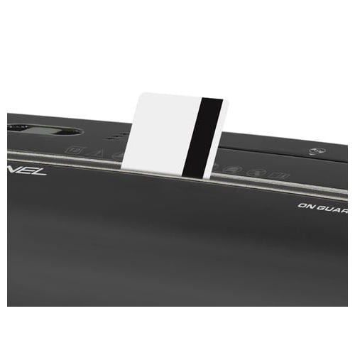Sentinel FM140P-BLK 14-Sheet Level P-4 Micro-Cut Paper Shredder with Pullout Bin