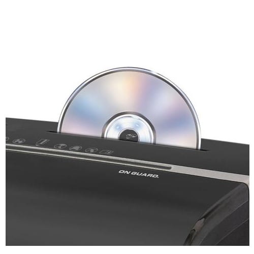 Sentinel FM140P-BLK 14-Sheet Level P-4 Micro-Cut Paper Shredder with Pullout Bin