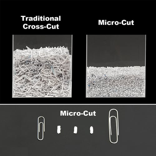 Sentinel FM60P 6-Sheet Level P-4 Micro-Cut Paper Shredder