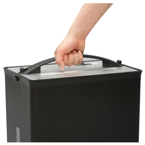 Sentinel FM84B 8-Sheet Level P-4 Micro-Cut Paper Shredder with Handle