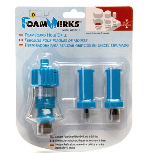 Foam Board Hole Drill by FoamWerks - WD8011