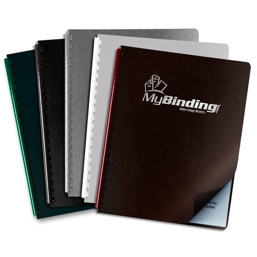 Regency Leatherette Foil Printed Vinyl Covers - Add Your Logo