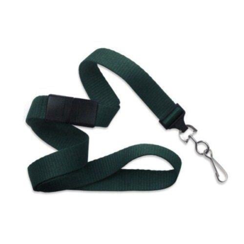 Forest Microweave Break-Away Lanyard with NPS Swivel Hook - 100pk