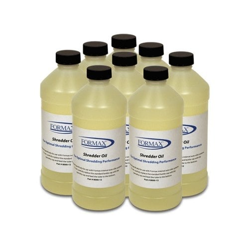 Formax 16oz. Shreddr Oil for Internal AutoOiler Systems - 8 Bottles (8000-12)