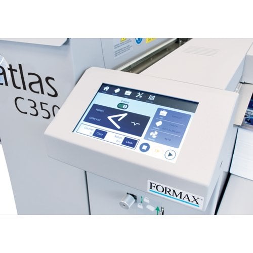 Formax Atlas C350P Automatic Creaser/Folder w/ 2nd Creaser/Perforation Kit & Pile Feeder
