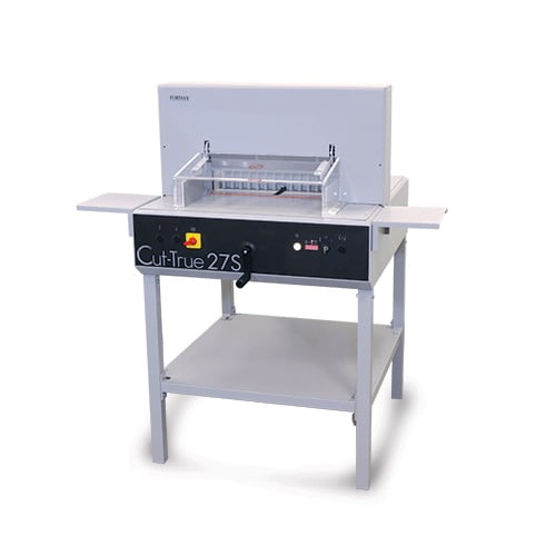 Formax Cut-True 27S 19" Semi-Automatic Electric Paper Cutter and Accessories