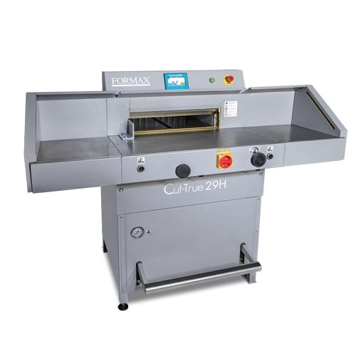 Formax Cut-True 29H  20.5" Hydraulic Programmable Guillotine Cutter and Accessories