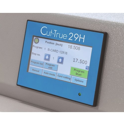 Formax Cut-True 29H  20.5" Hydraulic Programmable Guillotine Cutter and Accessories