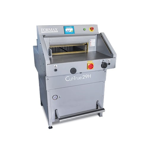 Formax Cut-True 29H  20.5" Hydraulic Programmable Guillotine Cutter and Accessories
