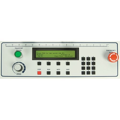 Formax FD 282 Double-Head Edge Tabber with Synchronized Feeder and Accessories