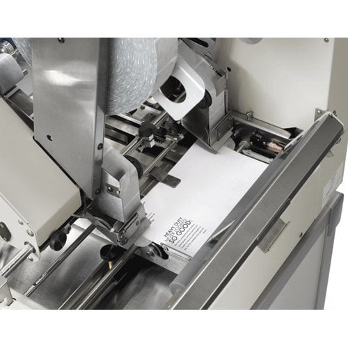 Formax FD 282 Double-Head Edge Tabber with Synchronized Feeder and Accessories