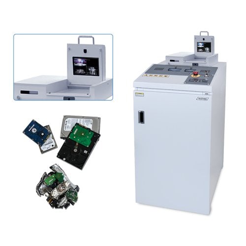 Formax FD 87HDS-R HDD/SSD Hard Drive Shredder with Recording System