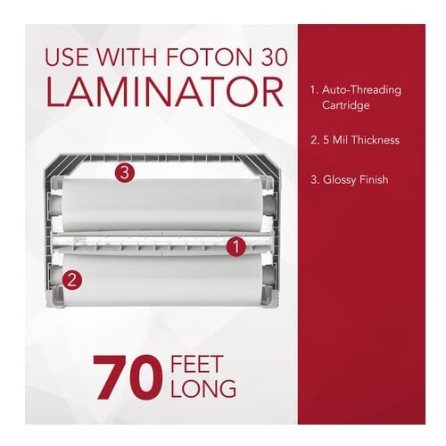 GBC Foton 30 5mil 11.5" x 70' Laminating Cartridge
