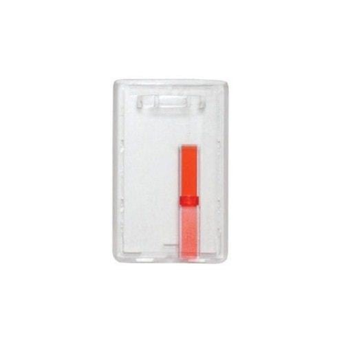 Frosted Vertical 1-Sided Access Card Dispenser - 50pk