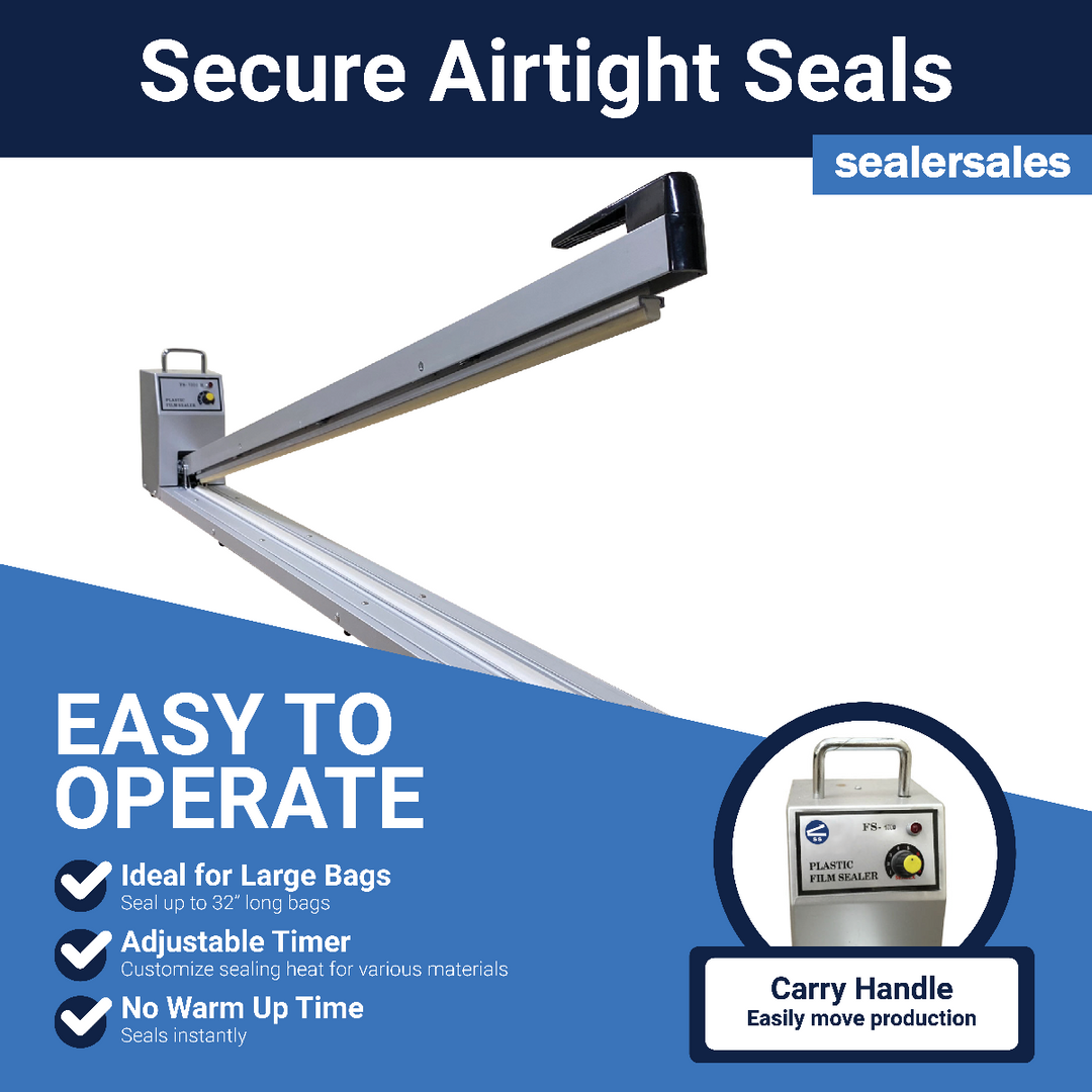 SealerSales FS-800H 32" Long Hand Impulse Sealer