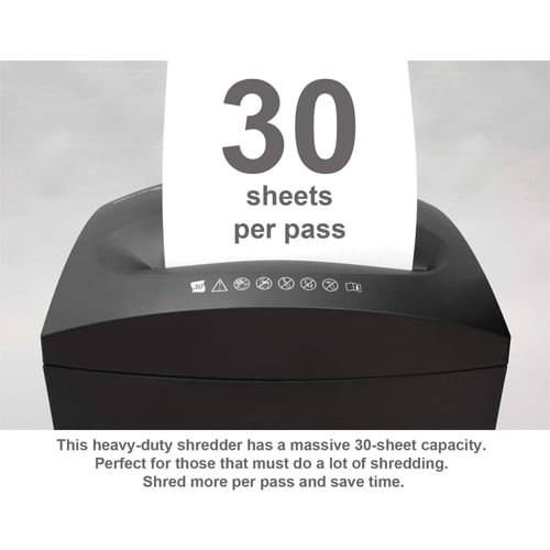 Sentinel Pro FS3150PA 30-Sheet Level P-2 Heavy Duty Strip-Cut Paper Shredder (Discontinued)