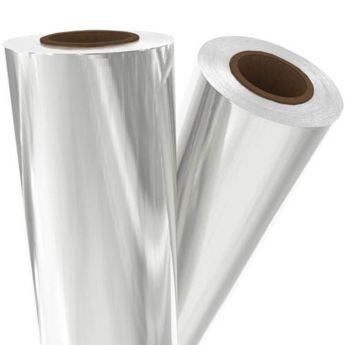 Matte Silver Medium 12" x 100' Laminating / Toner Fusing Foil - 1/2" Core