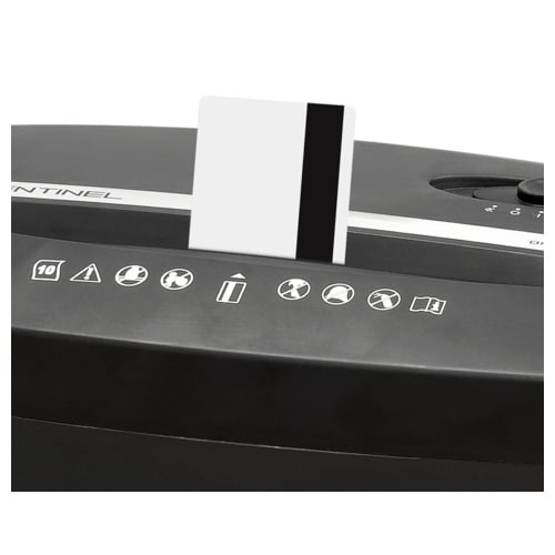 Sentinel FX101B 10-Sheet Level P-3 Cross-Cut Paper Shredder