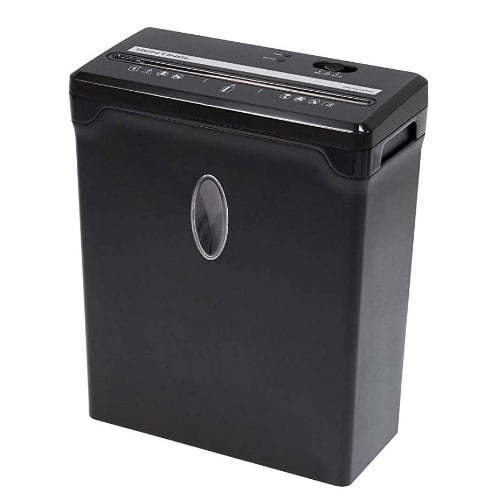 Sentinel FX62B 6-Sheet Level P-4 Cross-Cut Paper Shredder