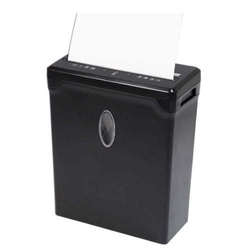 Sentinel FX62B 6-Sheet Level P-4 Cross-Cut Paper Shredder