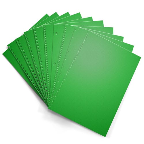 Gamma Green Astrobrights 24lb Punched Binding Paper - 500 Sheets
