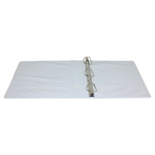 GBC 1-1/2" D-Ring Standard White Clear View Binder 12pk - 8313016