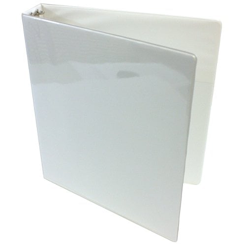 GBC 1-1/2" Round Ring Standard White Clear View Binder 12 pk - 8313002