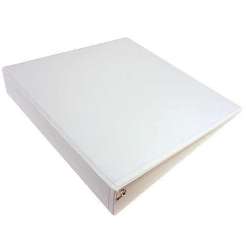GBC 1-1/2" Round Ring Standard White Clear View Binder 12 pk - 8313002