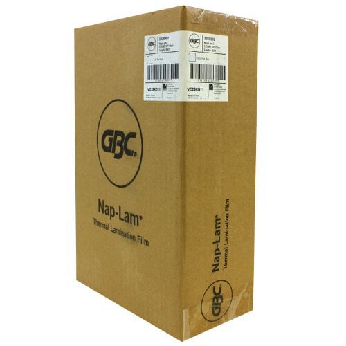 12" x 500' 1.5mil GBC NAP-LAM I Laminating Film (Gloss, 1" Core) - 1 Roll - 3000002
