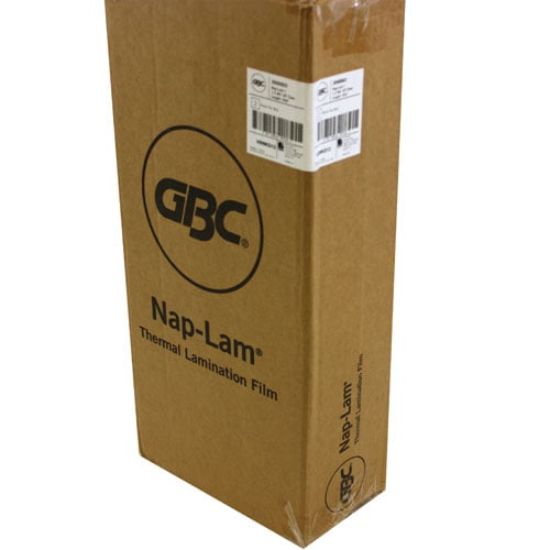18" x 500' 1.5mil GBC NAP-LAM I Laminating Film (Gloss, 1" Core) - 1 Roll - 3000003