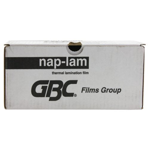 4" x 100' 10mil GBC Clear Nap-Lam II Laminating Film (Gloss, 1" Core) - 1 Roll- 3000049 - Clearance Sale
