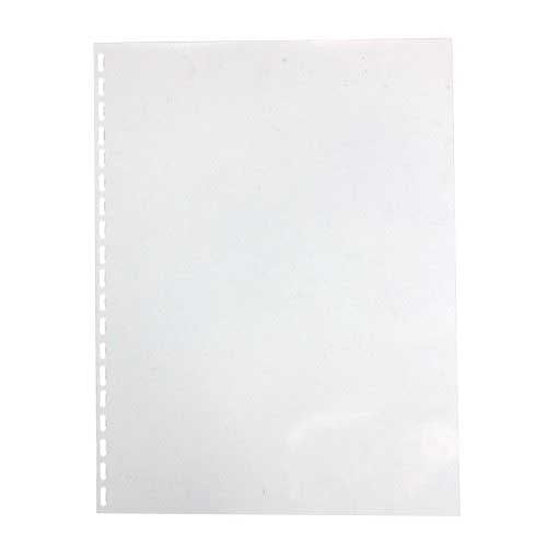 GBC 10mil 8.5" x 11" Clear View Oversized Oval Punched Covers 100pk - 25811
