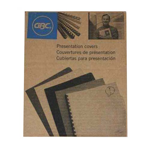GBC 10mil 8.5" x 11" Clearview Coil Punched Covers 100pk - 9743113