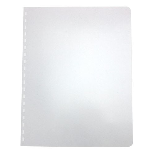 GBC 10mil 8.5" x 11" Velobind Punched Clear Covers 100pk - 9743713