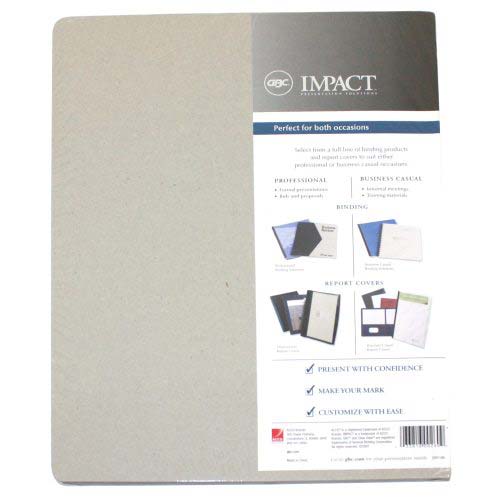 GBC 10mil 8.75" x 11.25" Clear Covers 25pk - 2001036