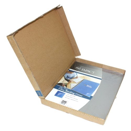 GBC 10mil 8.75" x 11.25" Clear Covers 25pk - 2001036