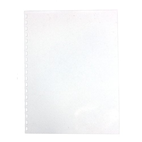 GBC 10mil 9" x 11" Comb Punched Clear View Covers 100pk - 2001801